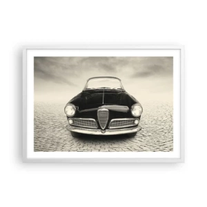 Poster in white frmae - How Can You not Love Me? - 70x50 cm