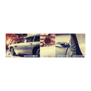 Photo Wallpaper Sample Self-Adhesive Deluxe Sticker - Classics Never Gets old - Car, Automotive, Vintage - 100x30 cm