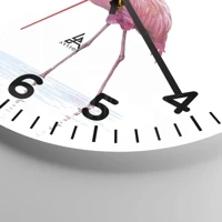 Clock face with numbers