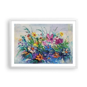 Poster in white frmae - Not So Still Nature - 70x50 cm