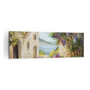 Canvas picture - Charm of a Sea Province - 160x50 cm