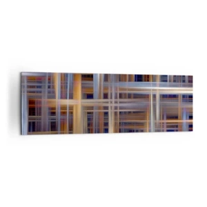 Canvas picture - Light Woven - 160x50 cm
