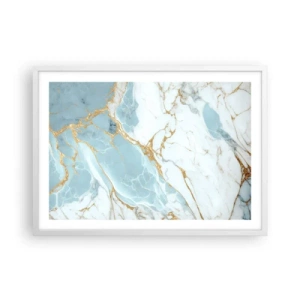 Poster in white frmae - Richness of the Stone - 70x50 cm