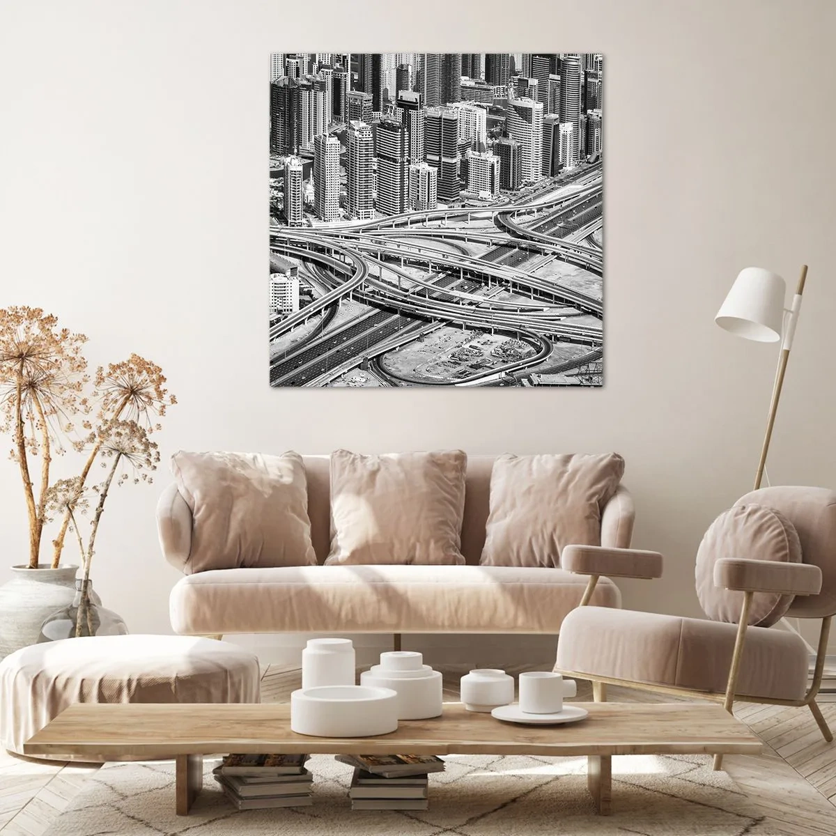 Canvas picture - Dubai - Impossible City - 70x70 cm