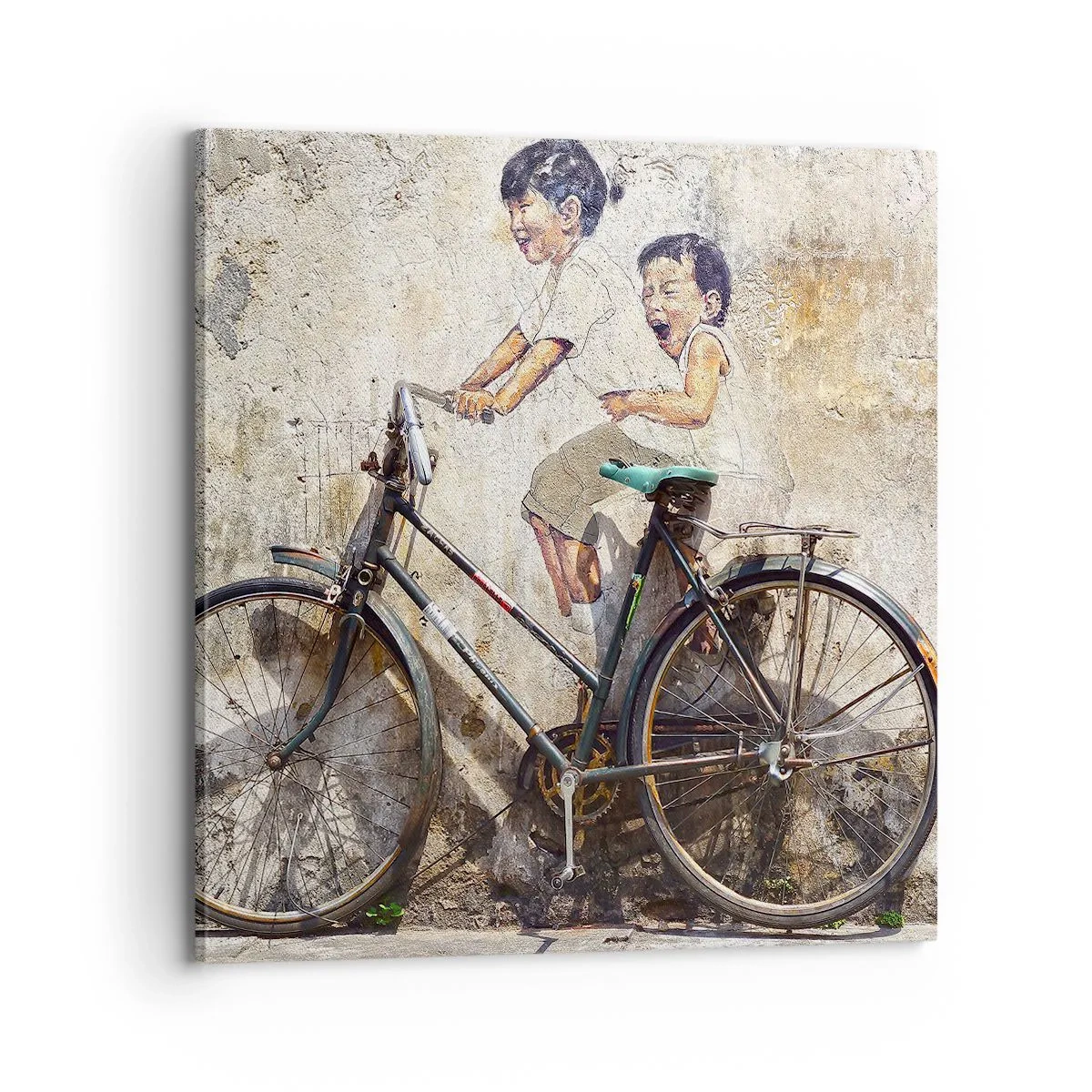 Canvas picture - True or False? - 70x70 cm