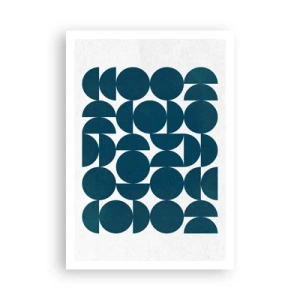 Poster - Circles and Semicircles - 70x100 cm