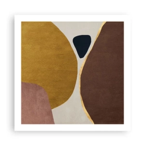 Poster - Abstract - Place in sSace - 60x60 cm