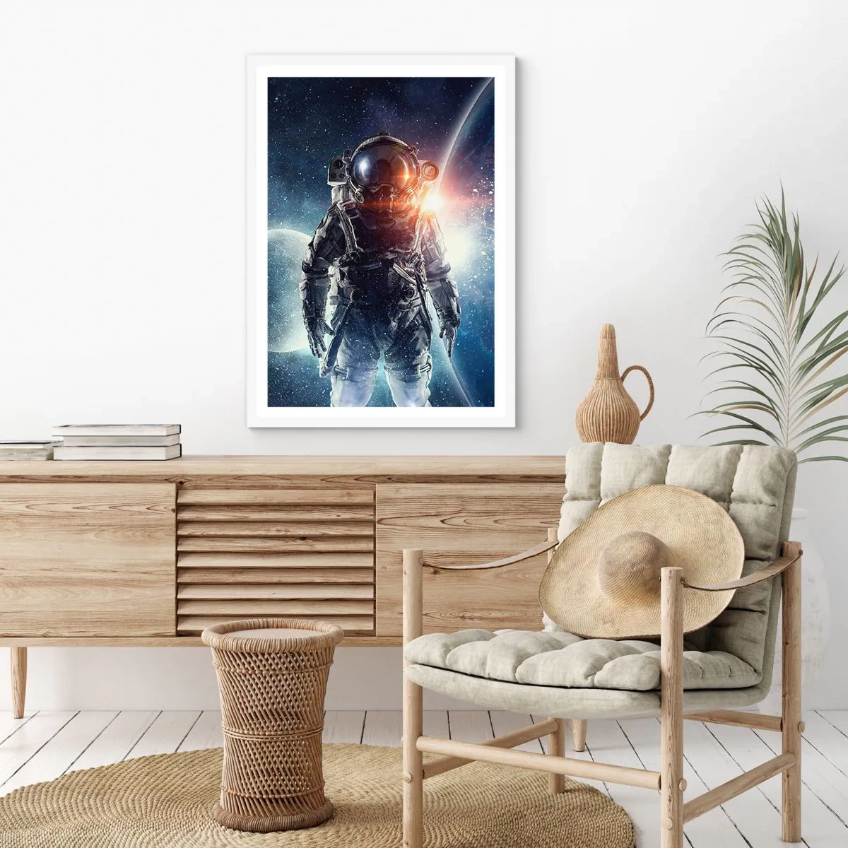 Poster in white frmae - Space Adventure - 61x91 cm