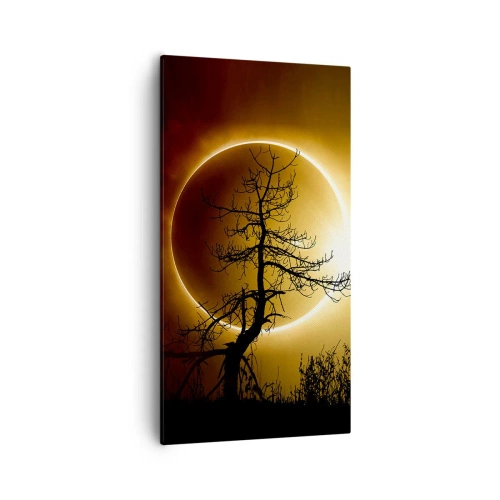 Canvas picture - Total Eclipse - 55x100 cm