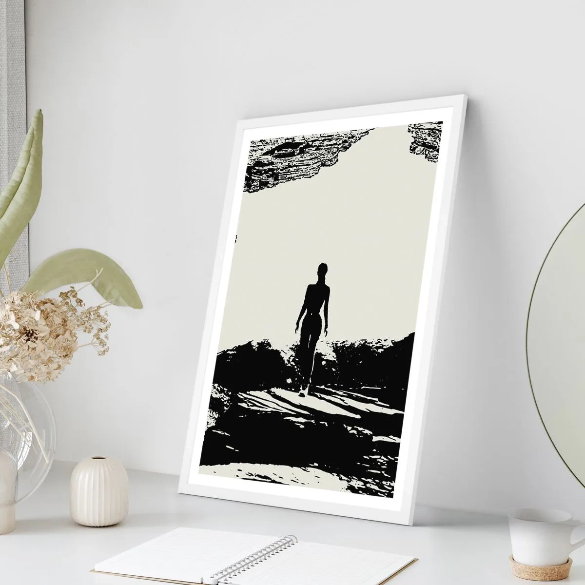 Poster in white frmae - New Look - 30x40 cm