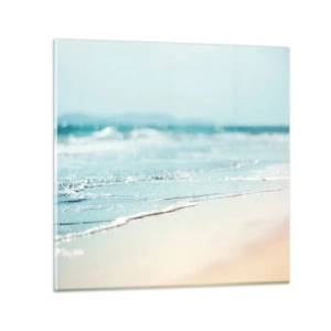 Glass picture - Warmth and Breeze - 70x70 cm