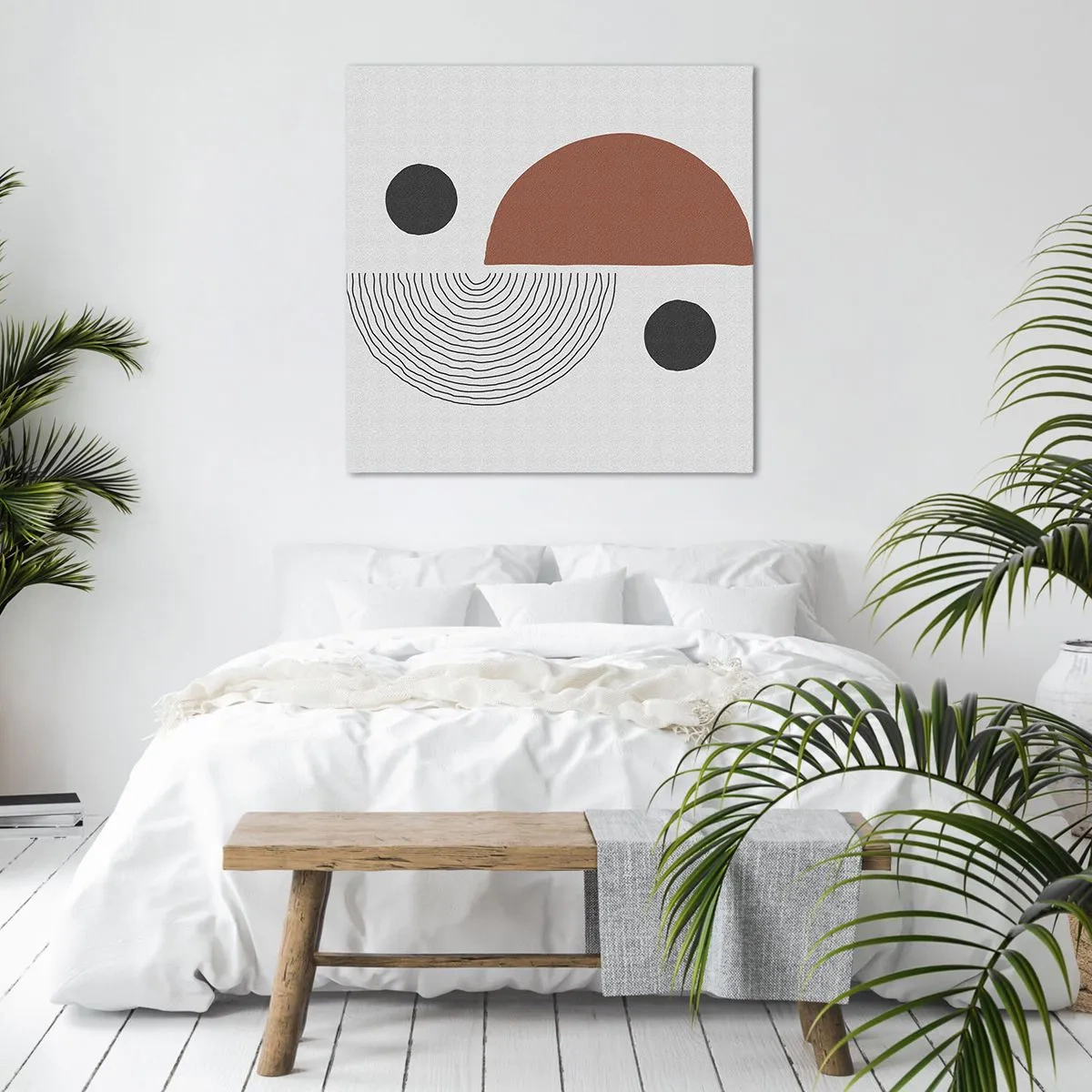 Canvas picture - Perfection of a Wheel - 50x50 cm