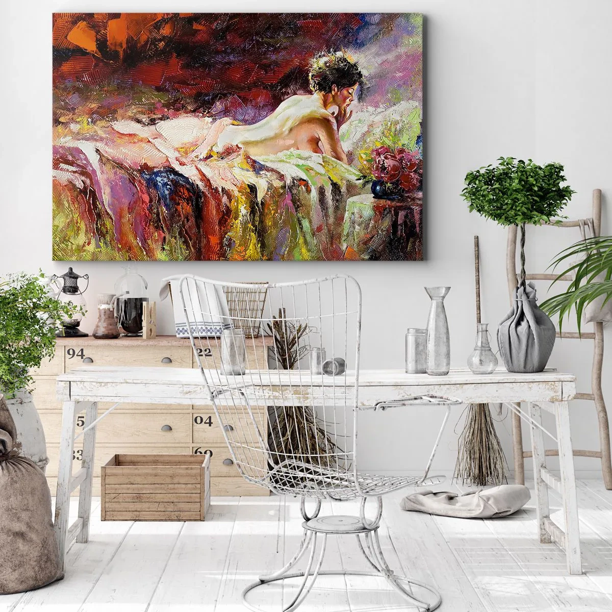 Canvas picture - Thoughtful Venus - 100x70 cm