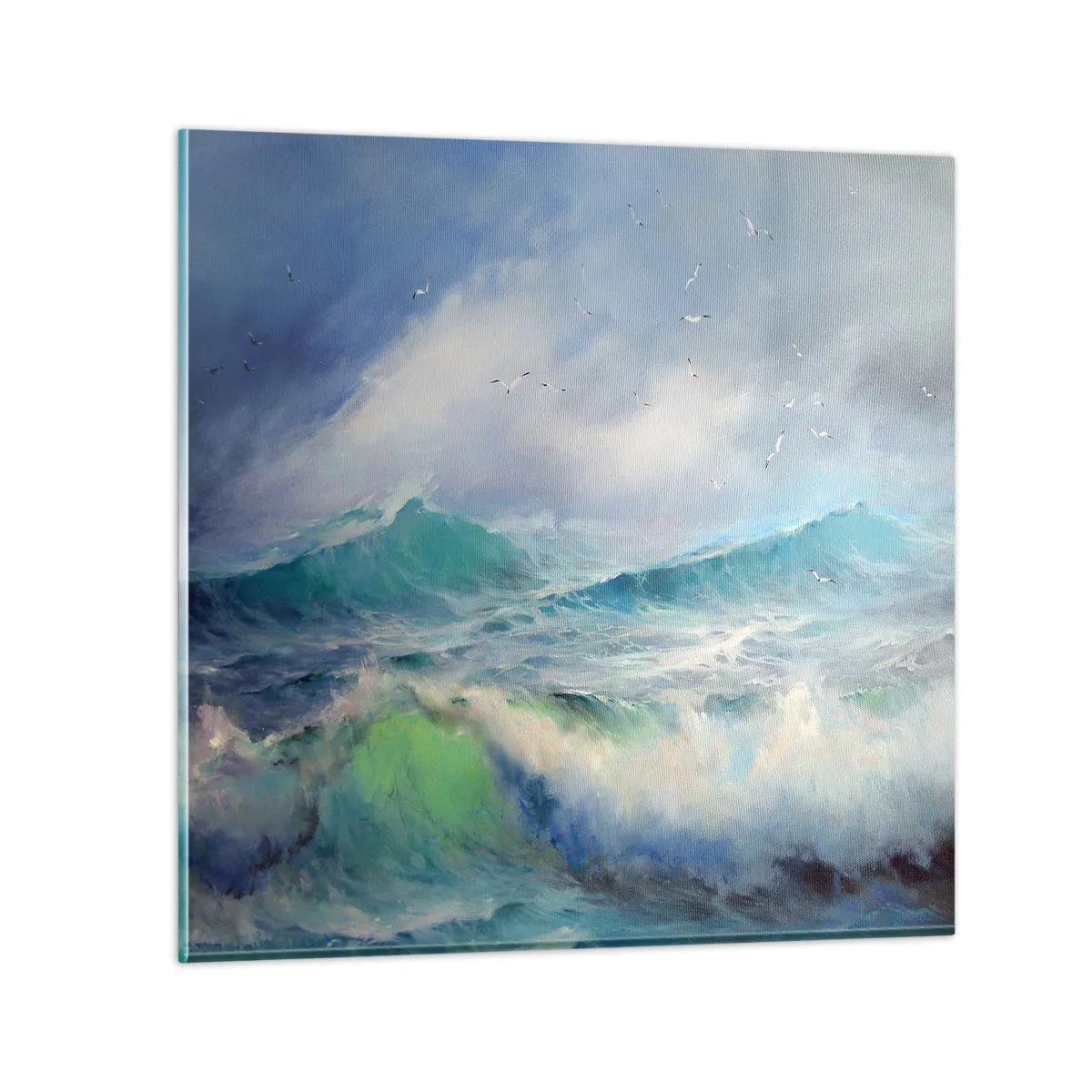 Glass picture - Gone with the Wind - 50x50 cm