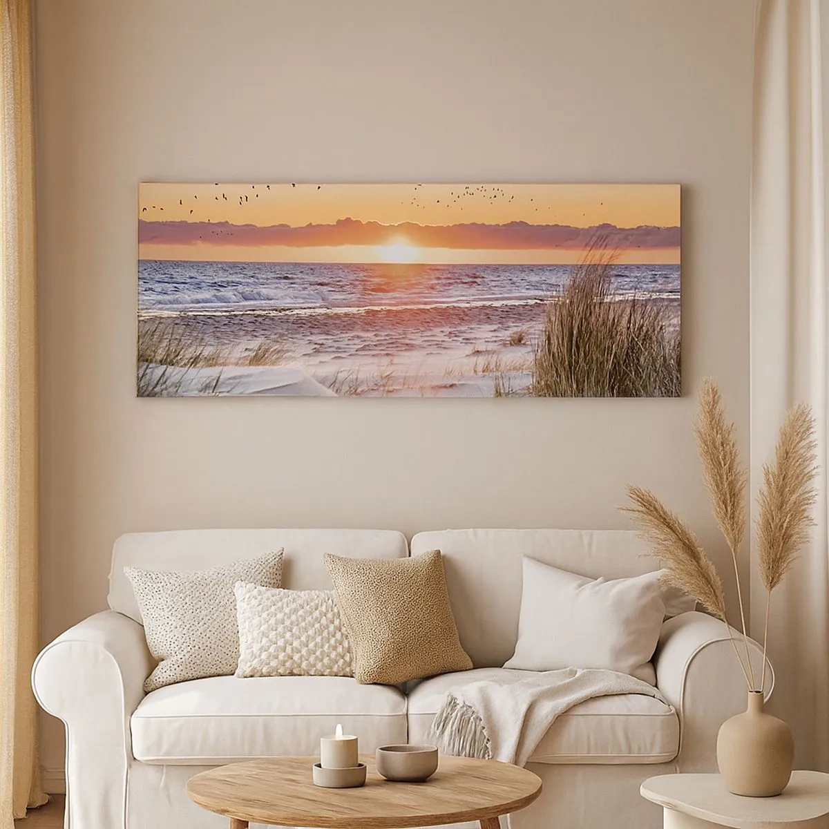 Canvas picture - Horizontal Landscape - 100x40 cm