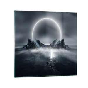 Glass picture - The End of a Story - 50x50 cm