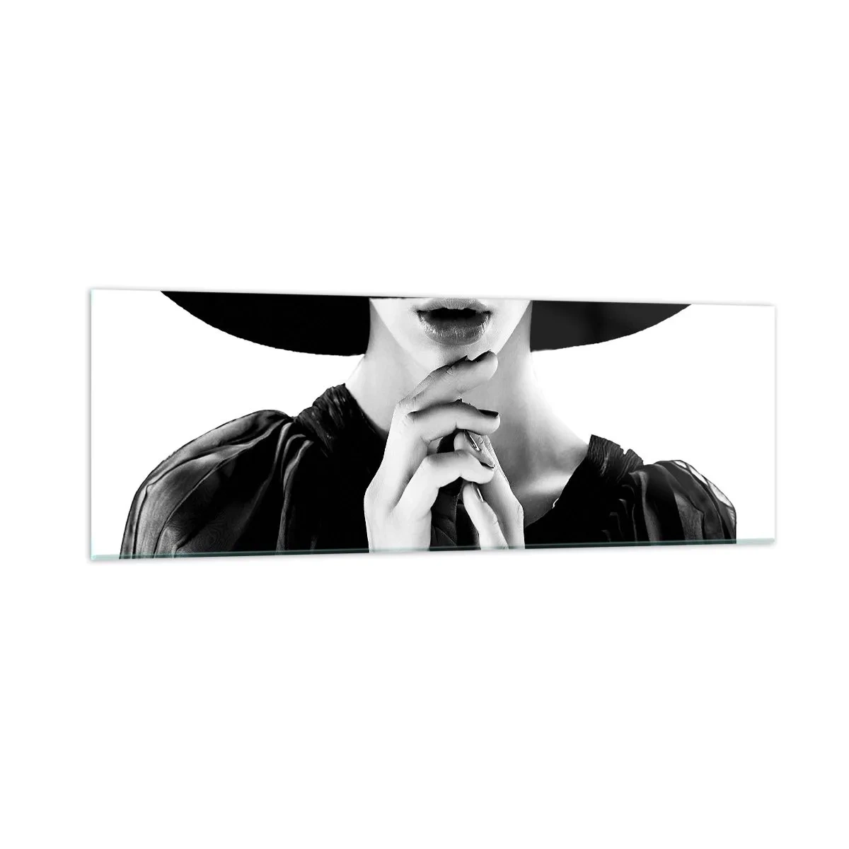 Glass picture - Hidden Beauty - 90x30 cm