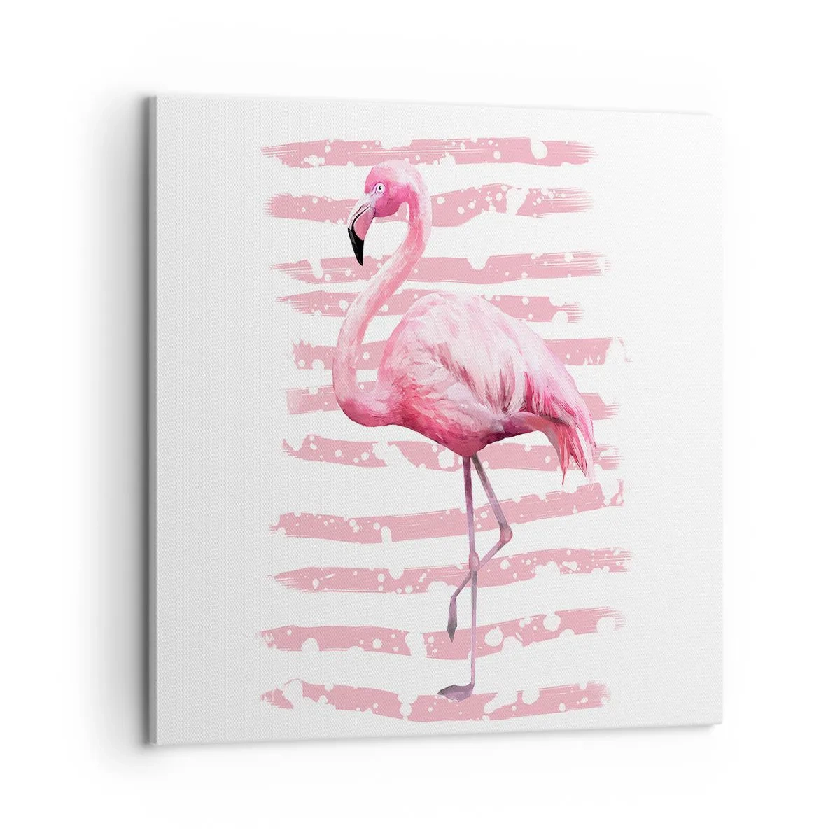 Canvas picture - With Dignity but in Pink - 60x60 cm