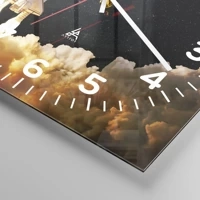 Clock face with numbers