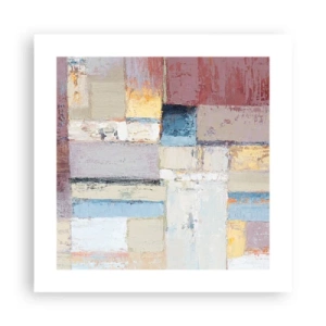 Poster - Calm of Geometry - 40x40 cm