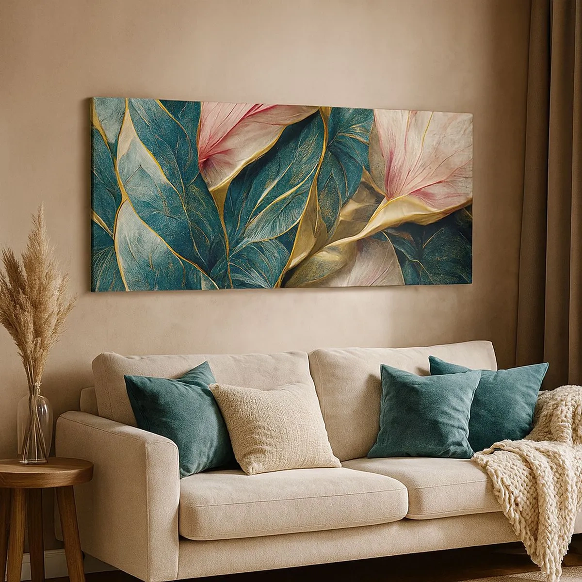 Canvas picture - Natural Elegance and Style - 100x40 cm