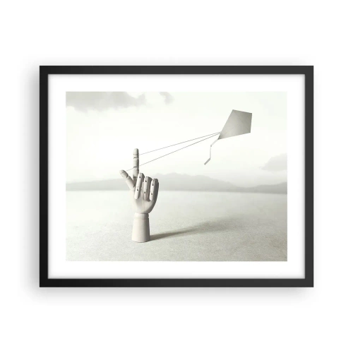 Poster in black frame - Test of Strengths - 50x40 cm