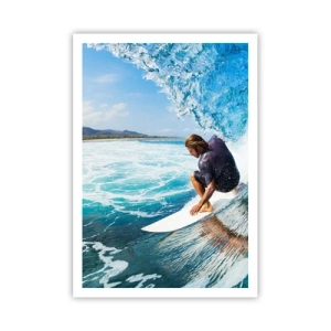 Poster - Dancing with Waves - 70x100 cm