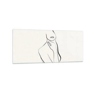 Glass picture - Wave of Melancholy - 120x50 cm