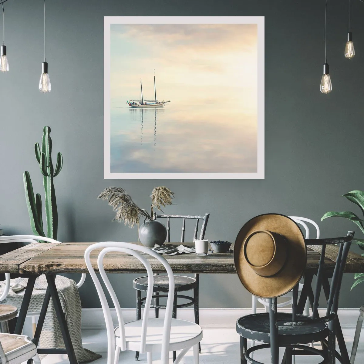 Poster - In the Sea of Silence - 50x50 cm