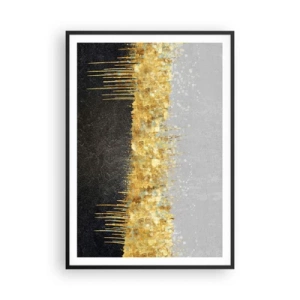 Poster in black frame - In and Up - 70x100 cm