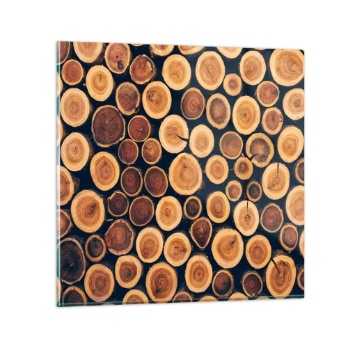 Glass picture - How Much Do You Give Me? - 40x40 cm