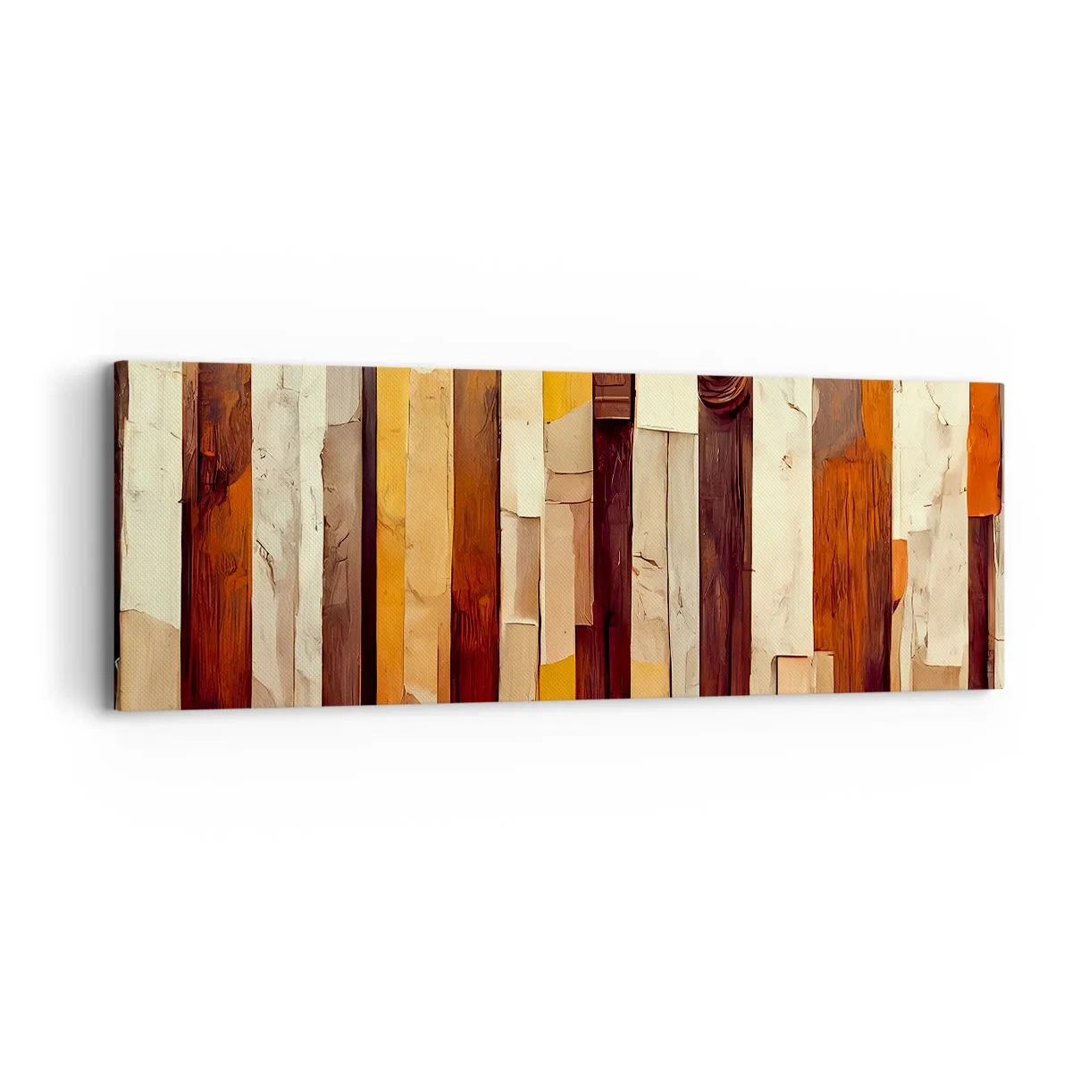 Canvas picture - Anthem of Forest Birds - 90x30 cm
