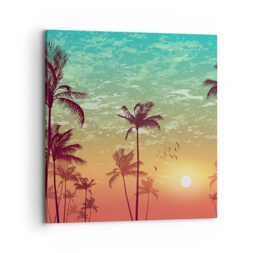 Canvas picture - Tropical Climate - 70x70 cm