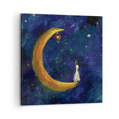 Canvas picture - Calling of the World - 50x50 cm