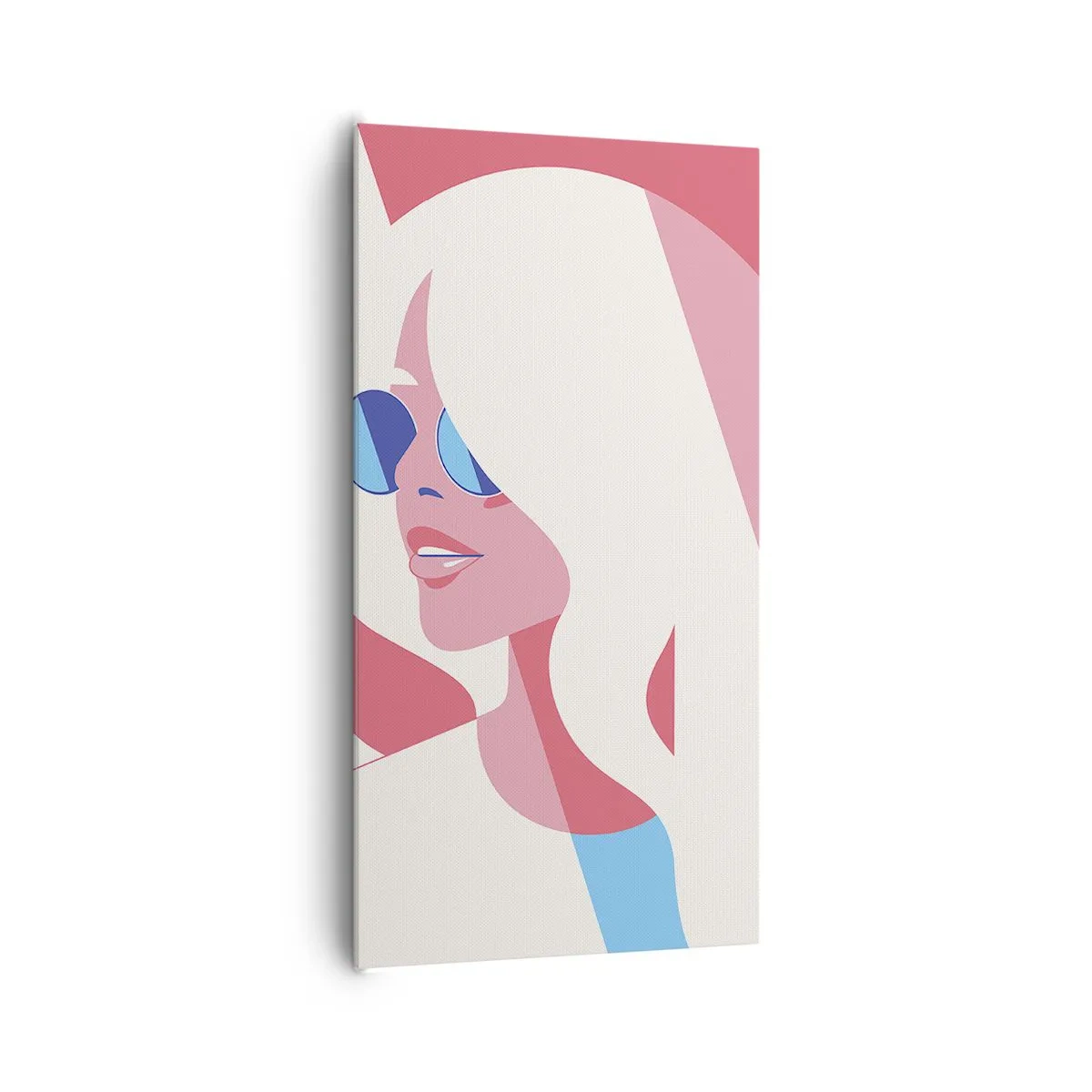 Canvas picture - She Was a Blonde Girl… - 65x120 cm