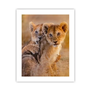 Poster - Do Not Disturb! We Are Playing - 40x50 cm