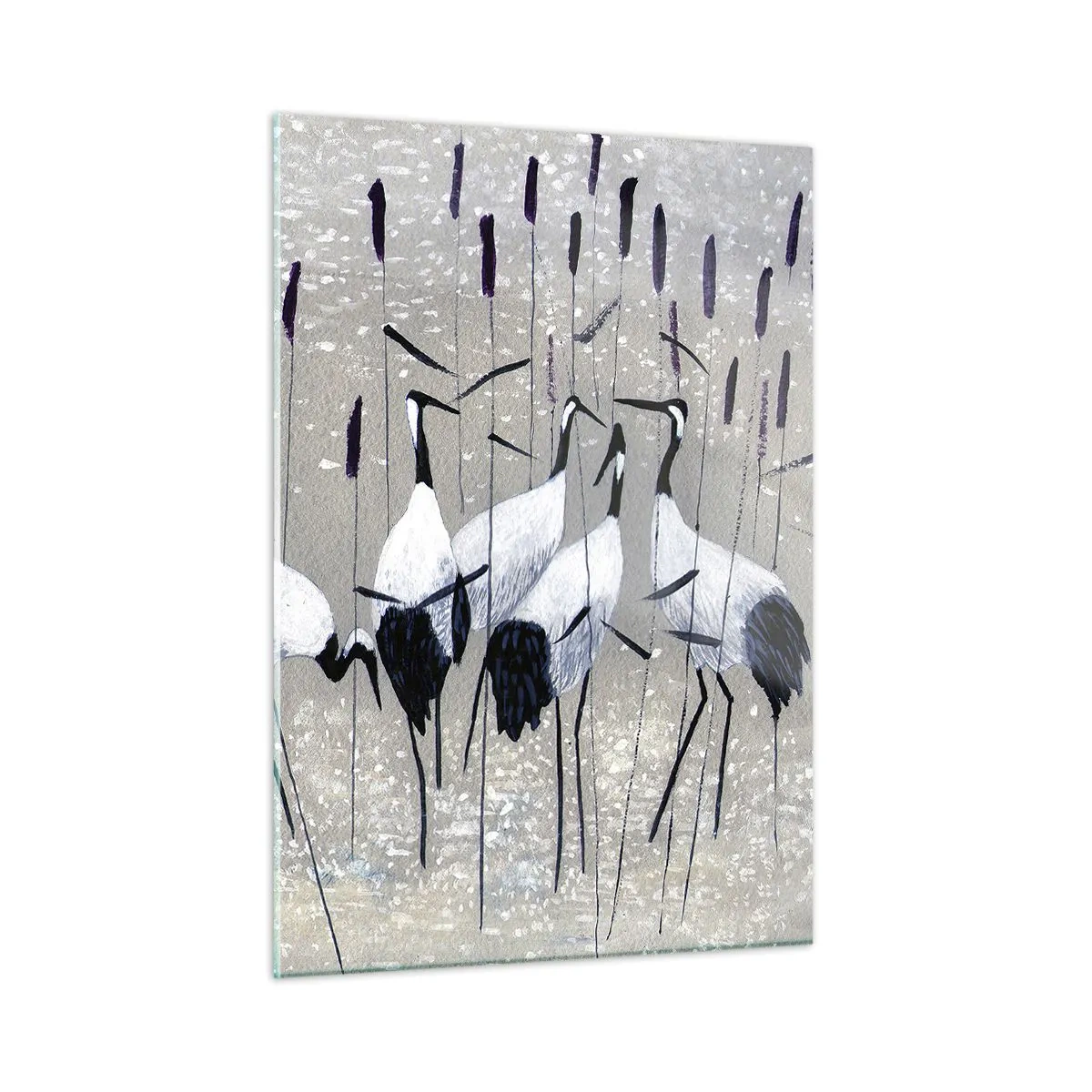 Glass picture - Birds of Feather - 50x70 cm