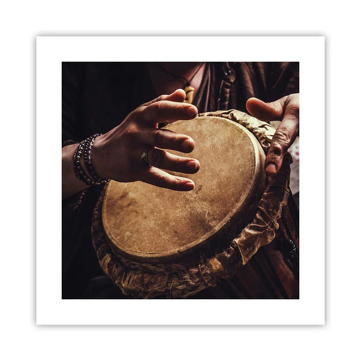 Poster - In the Rhythm of the Heart - 40x40 cm