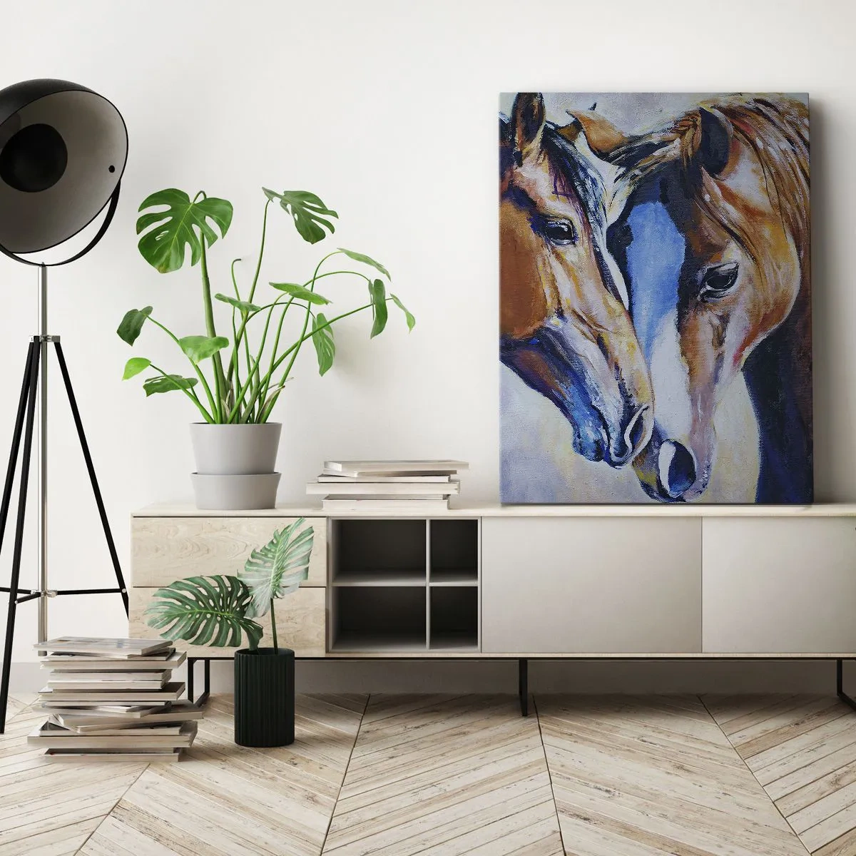 Canvas picture - Is This Friendship Or Love? - 50x70 cm