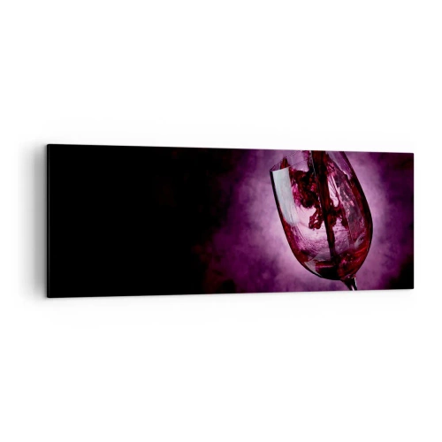 Canvas picture - Scarlet? Carmine? No, Ruby. - 140x50 cm