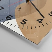 Clock face with numbers