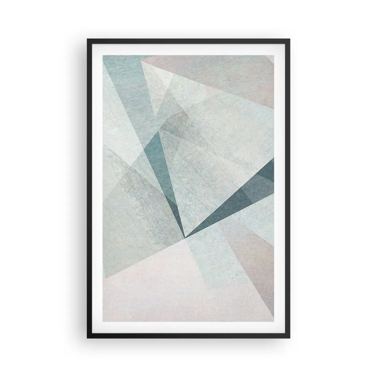 Poster in black frame - Calmly but Dynamically - 61x91 cm