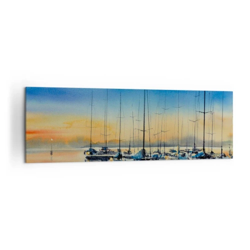 Canvas picture - The End of a Good Day - 160x50 cm
