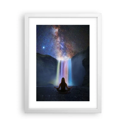 Poster in white frmae - Absolute Harmony - 30x40 cm