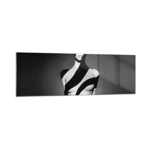 Glass picture - In the Light and in the Shadow - 160x50 cm
