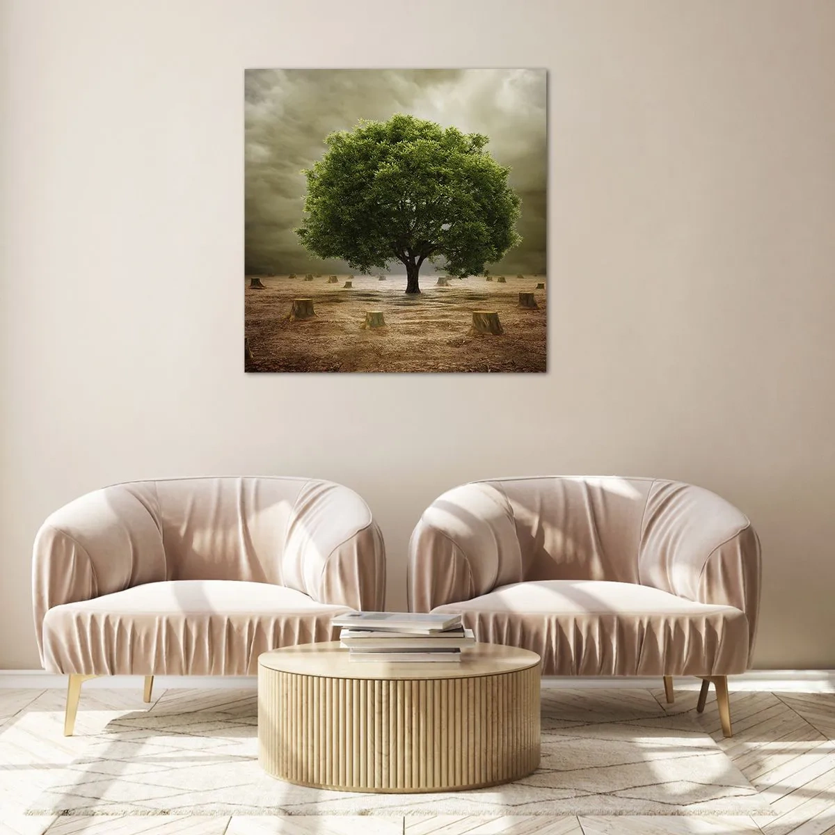 Glass picture - Entire Hope - 50x50 cm