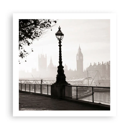 Poster - London Morning - 60x60 cm