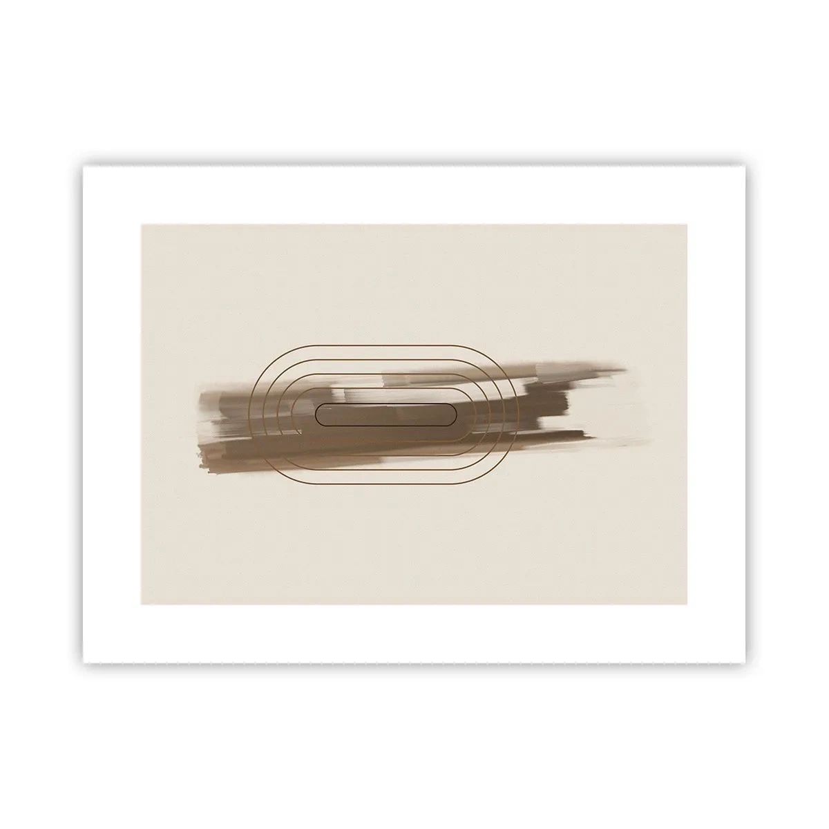Poster - Blast of Grey - 40x30 cm