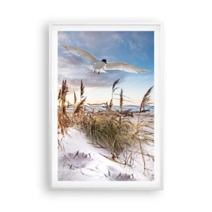 Poster in white frmae - Wind from the Sea - 61x91 cm