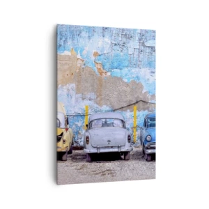 Canvas picture - Meeting of Veterans - 70x100 cm